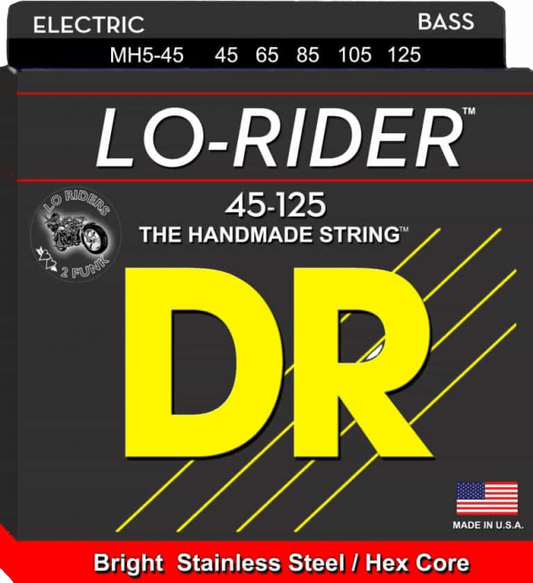 DR Strings Lo-Rider 5 String Medium (30-130)