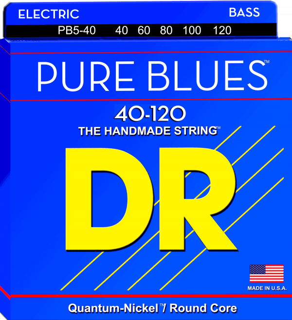 DR Strings Pure Blues 5 String Lite (40-120)