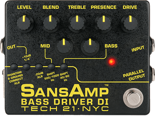 Tech 21 SansAmp Bass Driver DI