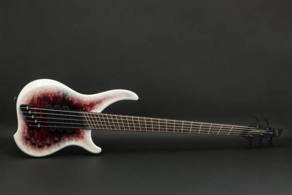Dingwall ABI Poplar Burl Bloodred to White Burst