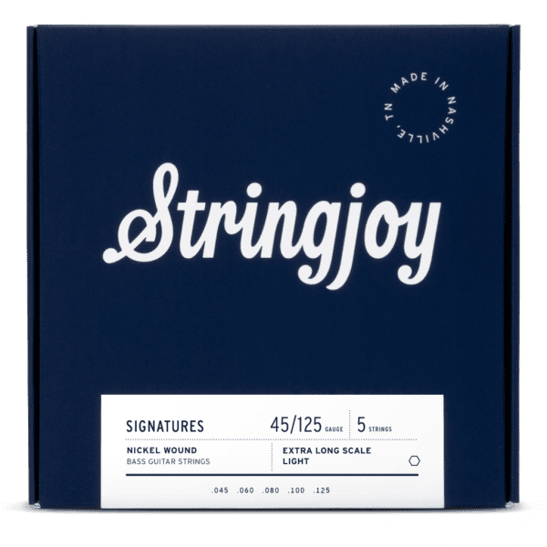 Stringjoy Light Gauge (45-125) 5 String Extra Long Scale Nickel Wound