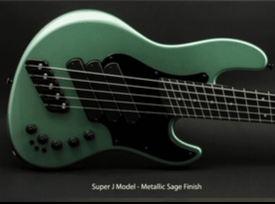 Dingwall Super J-5 Sage Green Metallic