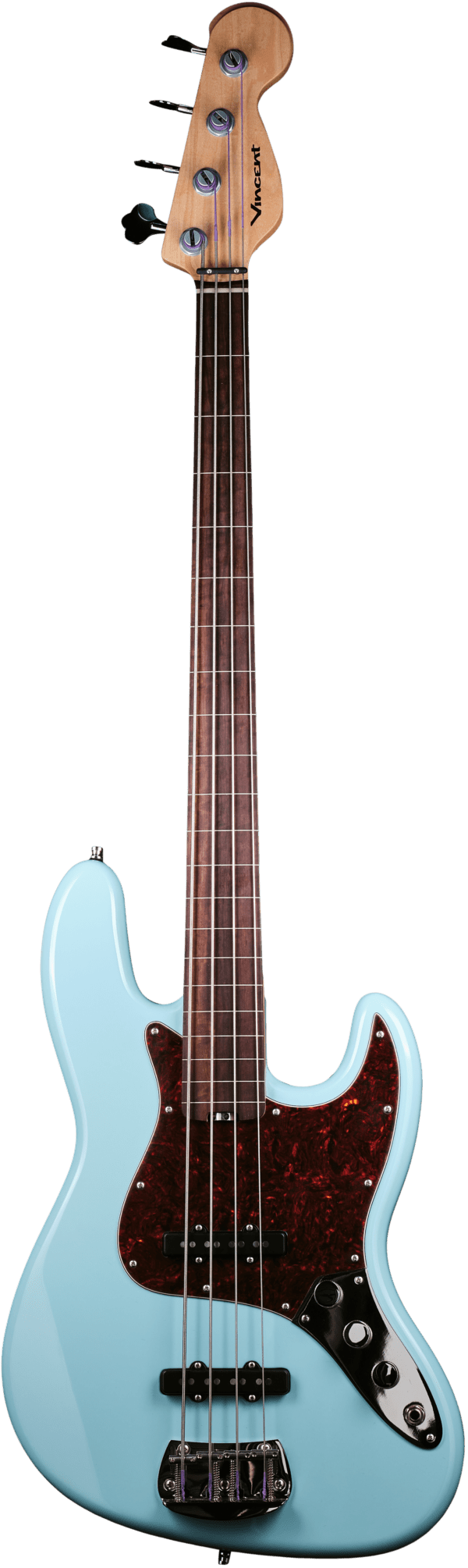 Vincent Metropol Fretless 4 Celeste