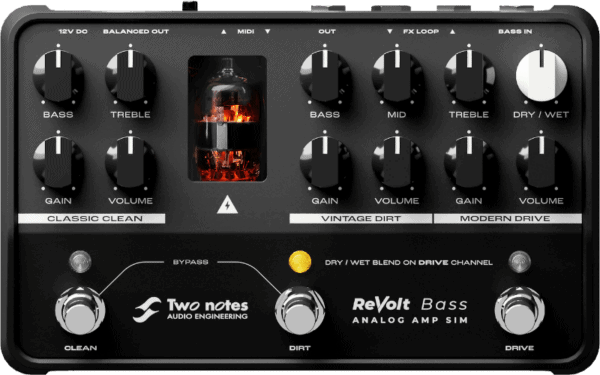 Two Notes Revolt Bass Analog Amp Sim