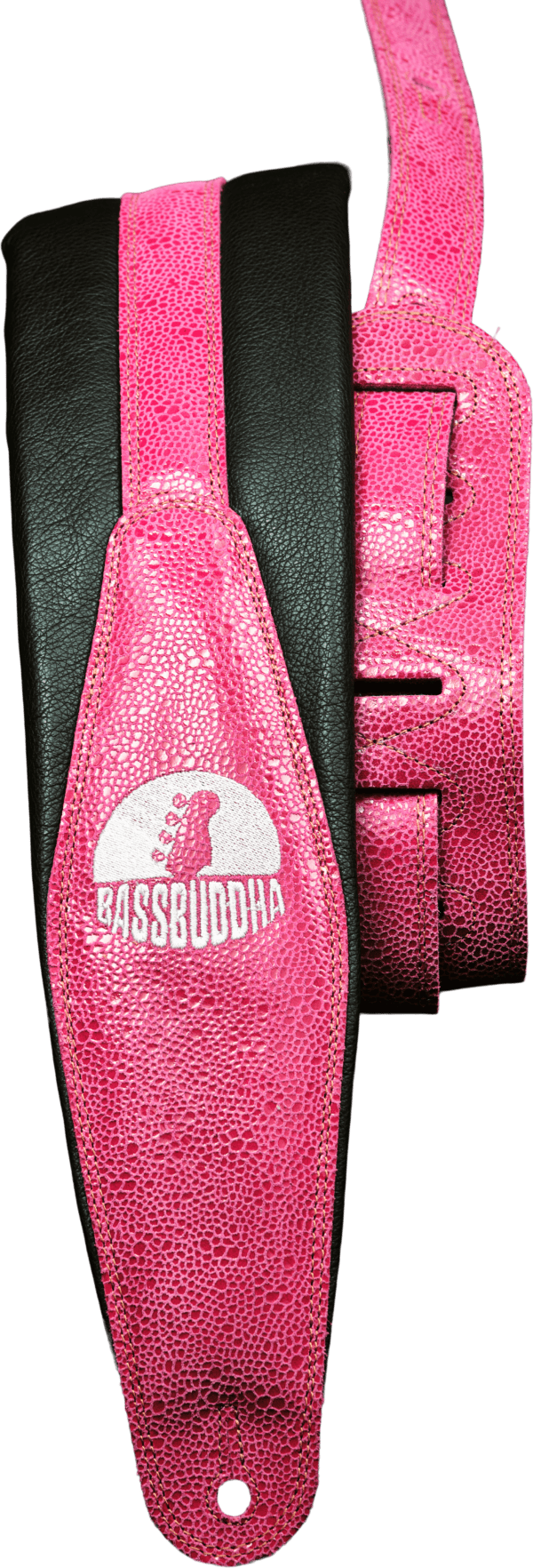 Ergo Straps Bass Buddha Black Snake Pink  4